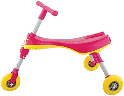 Vélo toboggan tricycle pliable pour utilisation intérieure et extérieure