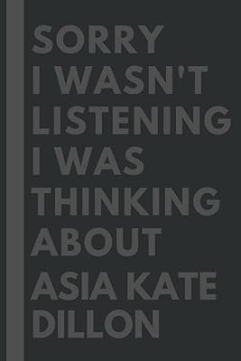 Désolé, je n'écoutais pas, je pensais à asia kate dillon : carnet
