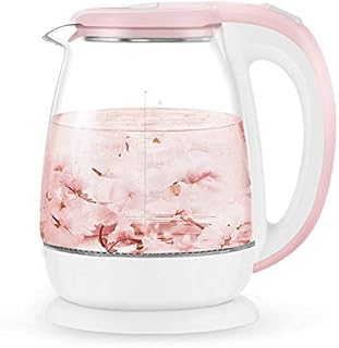 Bouilloire électrique en verre de 1,8 l, bouilloire écologique de 1 500 w