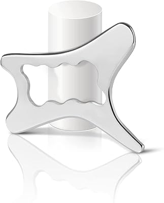 Grattoir musculaire en acier inoxydable - masseur de drainage lymphatique, mobilisation des tissus