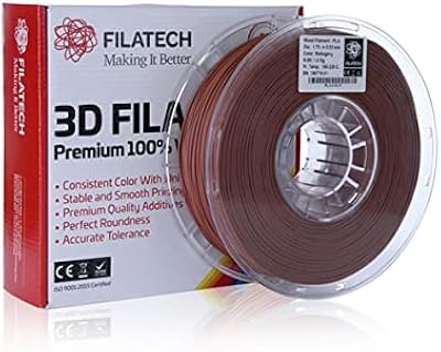 Filament d'imprimante 3d filatek wood - pla 1,75 -/+ 0,03 mm, 1 kg