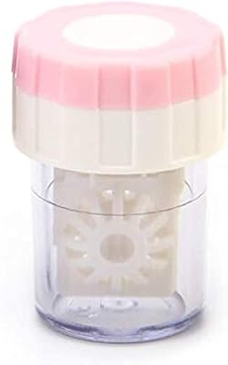 Nettoyant plastique vikilani pour lentilles de contact (rose), rose