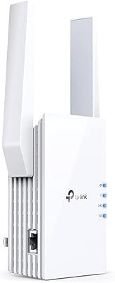 Tp - link wi-fi 6 extender ax1800 (re605x) booster internet, couvre jusqu'à 1