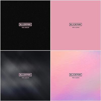 Collection de cartes photo transparentes blackpink, version 4 du premier album complet