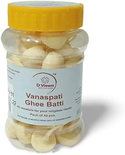 Ghee végétal d viswa / vanaspati rond (paquet de 40)