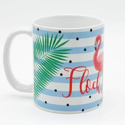 Tasse à café flamant rose