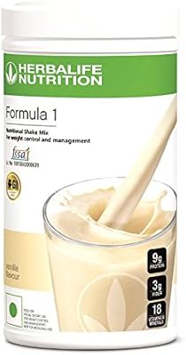 Mélange de shake nutritionnel herbalife formula 1 pour le contrôle et la gestion