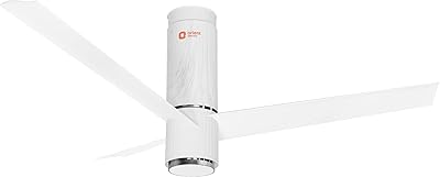 Ventilateur de plafond électrique intelligent orient avec moteur bldc 1200 mm d'aeroslim