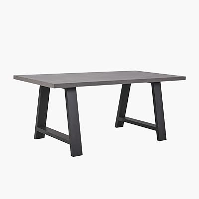 Home box cambridge table à manger 6 places, 90 x 75 x 180