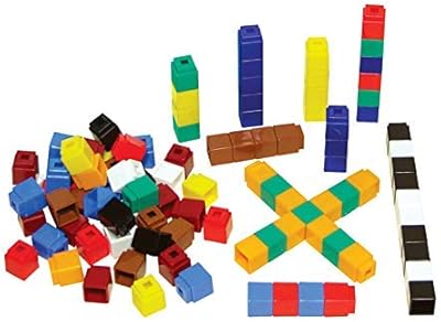 Blocs uni fix dix couleurs assorties ensemble de 500 pièces 988
