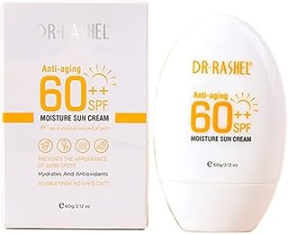 Crème solaire anti-âge et hydratante dr rashel sunscreen spf 60++ 60g