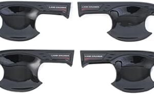 Compatible avec toyota land cruiser lc300 2021-2024 poignée de porte extérieure de voiture couvercle de bouton de commutation abs en fibre de carbone autocollant papier décoration accessoires (e. bol de porte argent). La marketplace qui fait du bien à votre budget : Diaytar