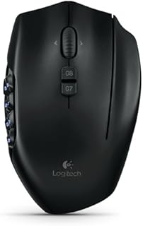 Souris laser usb logitech, compatible pc et ordinateur portable - couleur noire