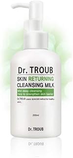 Lait nettoyant pour la peau sidemall dr. troop, doux en profondeur 190 g