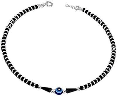Bracelet de cheville payal en argent sterling pur 92,5 pour filles et femmes