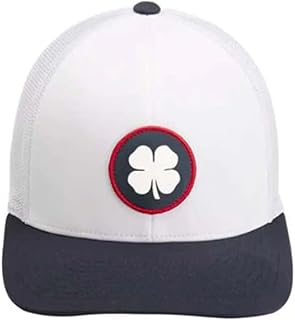 Chapeau de golf réglable new life lucky liberty hd patch blanc/bleu marine, blanc-marine