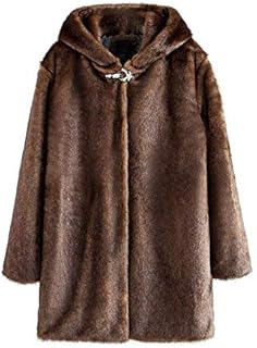 Manteaux d'hiver pour femmes, manteau en fausse fourrure de vison, manteau long et chaud en fausse fourrure, manteau en fausse fourrure. Diaytar : Acheter moins cher n'a jamais été aussi facile