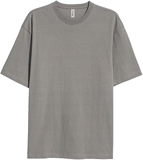 Comache milano t-shirt uni à col rond côtelé épais, jersey 100 % coton (taille xxl, gris acier), gris acier, s. Diaytar : Votre allié pour des achats malins et économiques