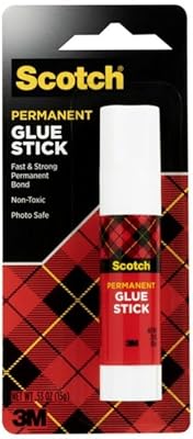 Colle permanente non toxique sans acide couleur 6015 tube de 0,52 oz 15g