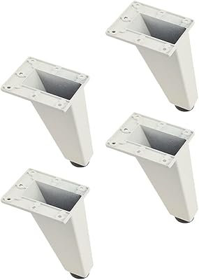 Yarno 4 pièces pieds de meubles réglables robustes pour armoire chaise et table