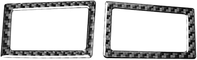 Autocollant transparent noir en fibre de carbone avec image toyota corolla levin 2014-2018