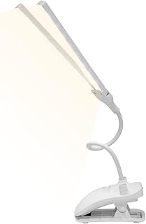 Lampe de bureau led, lampe de lecture, 3 modes d'éclairage pour la protection