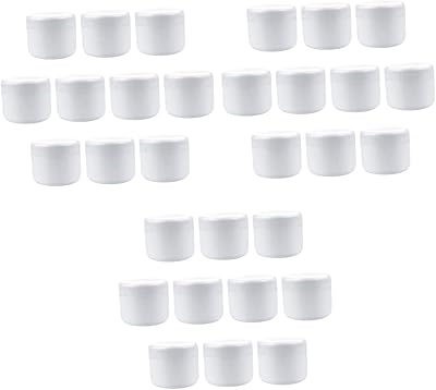 Beavorty 30 pièces contenants de beurre corporel pour crème corporelle, contenants de pommade