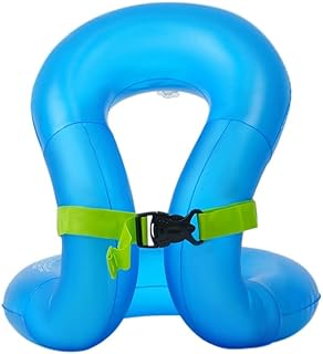 Gilet de natation gonflable fxtoy pour enfants - aide à la natation réglable