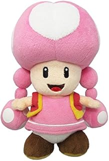 Poupée en peluche little buddy toadette des états-unis collection super mario all star