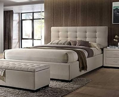 Cadre de lit oxford carré king size sj (160 cm x 200 cm)