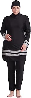 Maillot de bain musulman grande taille pour femmes, maillot de bain à couverture
