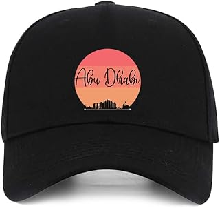 Casquette de baseball classique réglable pour hommes et femmes en coton respirant abu