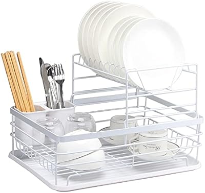 Égouttoir à vaisselle mosicle organisateur de pour cuisine avec planche découper et égouttoir