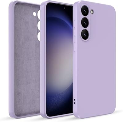 Coque en silicone liquide antichoc compatible avec s23 plus gel