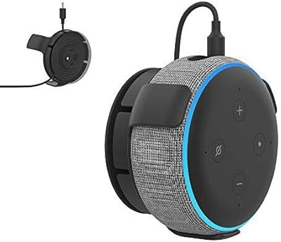 Support mural de style aha pour haut-parleurs echo dot smart home 3g, gestion