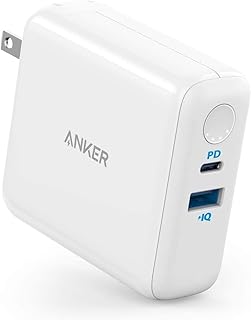 Chargeur portable 2-en-1 powercore fusion 5k pd avec chargeur mural a1624h22