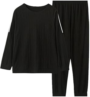 Ensemble pyjama à manches longues pour hommes automne hiver