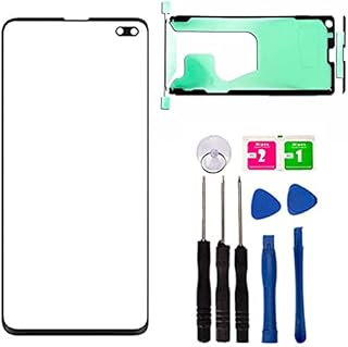 Couvercle d'objectif en verre avant de remplacement pour samsung galaxy s10 -g973 6,0