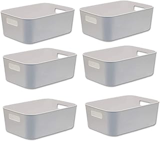 Petits bacs de rangement en plastique, boîte de rangement pour organisateur en plastique
