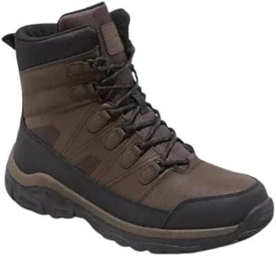 Bottes d'hiver imperméables rowan snow pour hommes (taille 10 - marron), marron, 10, marron. Diaytar : Vivez l'expérience du shopping malin