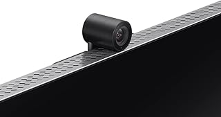 Caméra samsung slim fit 1080p hd 30 ips, webcam tv inclinable, fixation magnétique