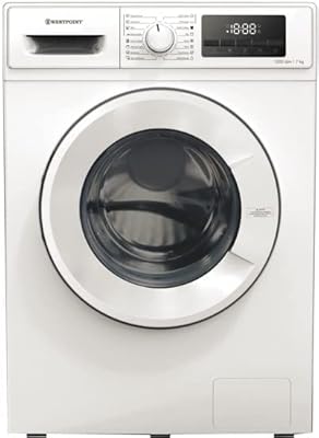 Lave-linge entièrement automatique westpoint, 7 kg, chargement frontal, autoportant, technologie de lavage rapide