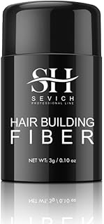 Fibres capillaires unisexes sevich - noir 5 secondes dissimule la perte de cheveux