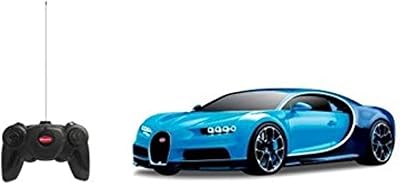 Voiture de course de sport bugatti chiron télécommandée à l'échelle 1/24