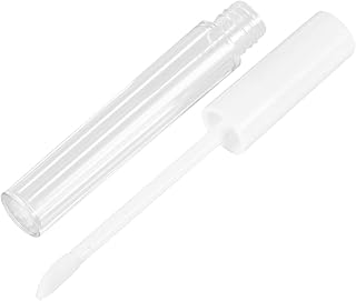 Color 10pcs récipients rose clair d'échantillons transparents tubes de brillant