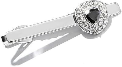 Pince à cravate de mariage pince française gentleman bar pierre de cristal épingle
