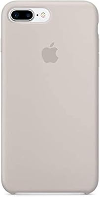 Coque en silicone pour apple iphone 7 plus / 8 plus - beige