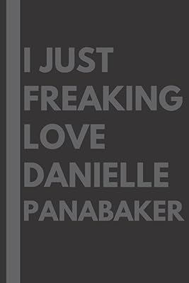 J'adore danielle panabaker : carnet de notes ligné, cadeau d'anniversaire pour les amoureux