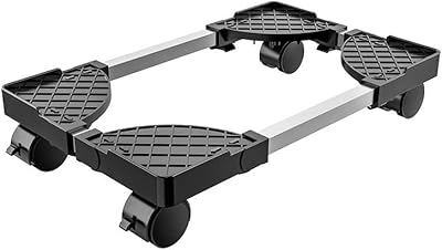 SUPPORT DE TOUR D'ORDINATEUR RÉGLABLE : SUPPORT DE PROCESSEUR MOBILE AVEC ROULETTES