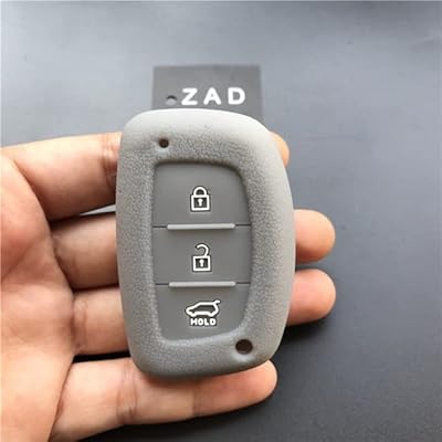 Étui à clé de voiture - zad 3 boutons en caoutchouc de silicone